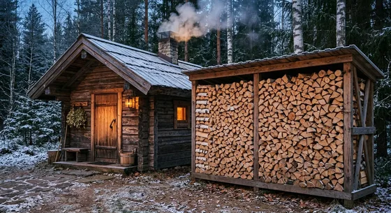 Укладка дров в Железнодорожном, проспект Складская, 34